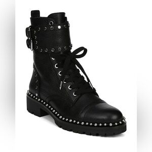 Sam Edelman studded combat boots
